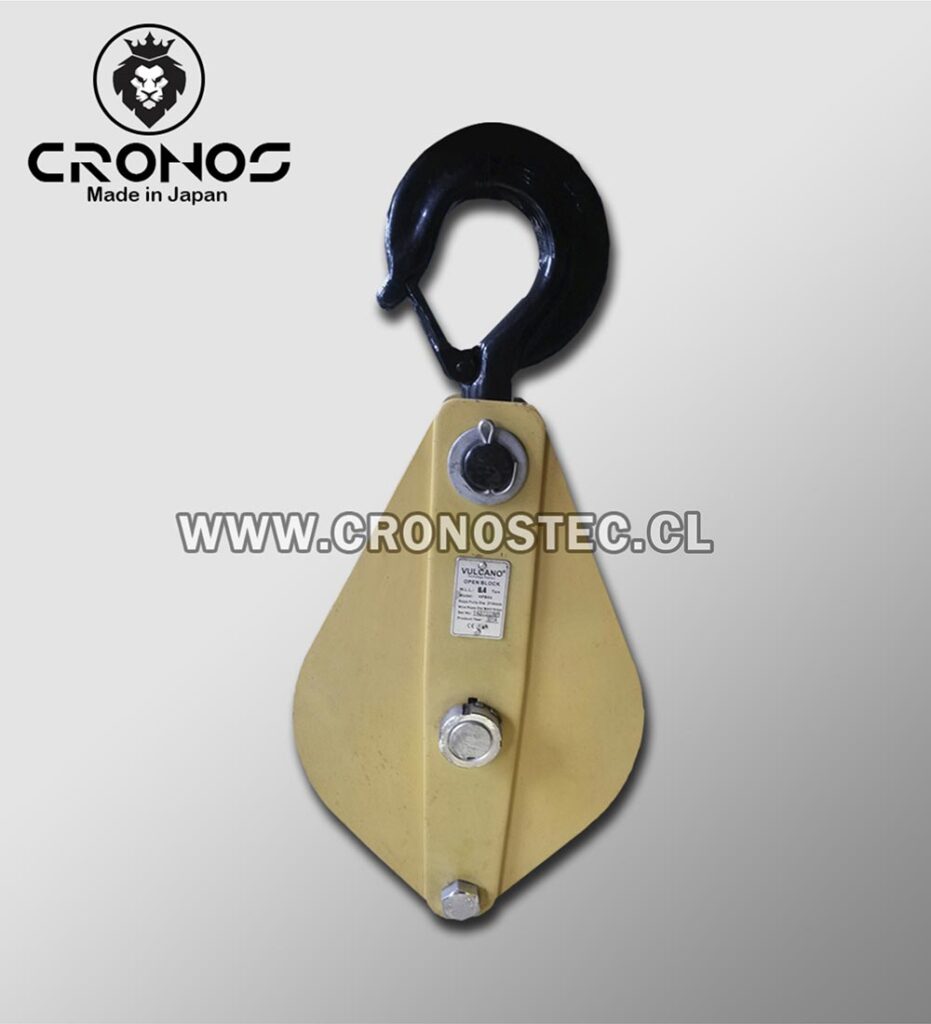 accesorios maniobras – polea acero