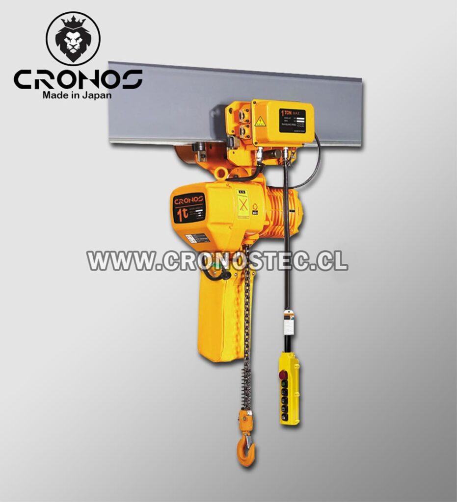tecle electrico – tecle con trolley 1ton