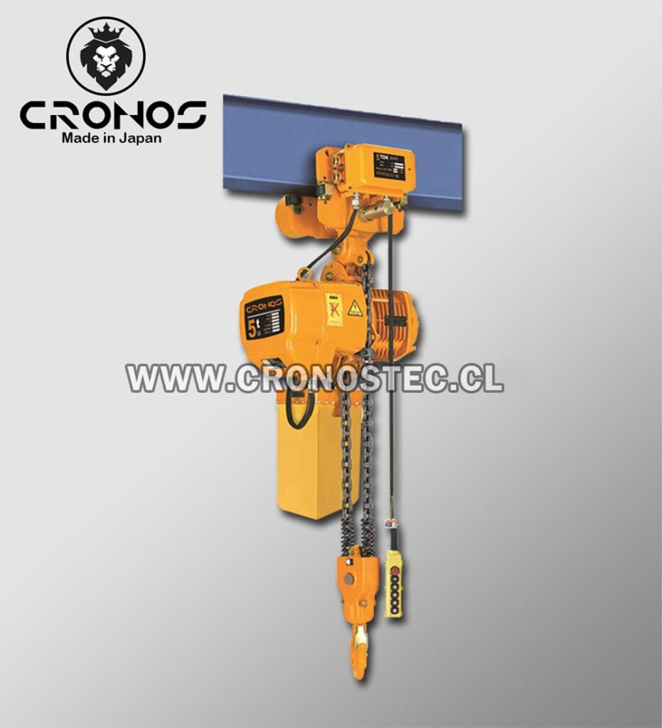 tecle electrico – tecle con trolley 5 ton