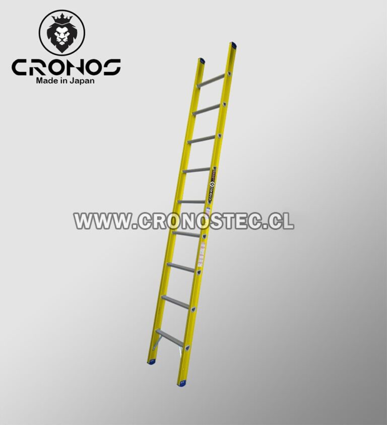 Escalera De Apoyo Arrimo De Vidrio 2.30 M/ 6 PASOS.